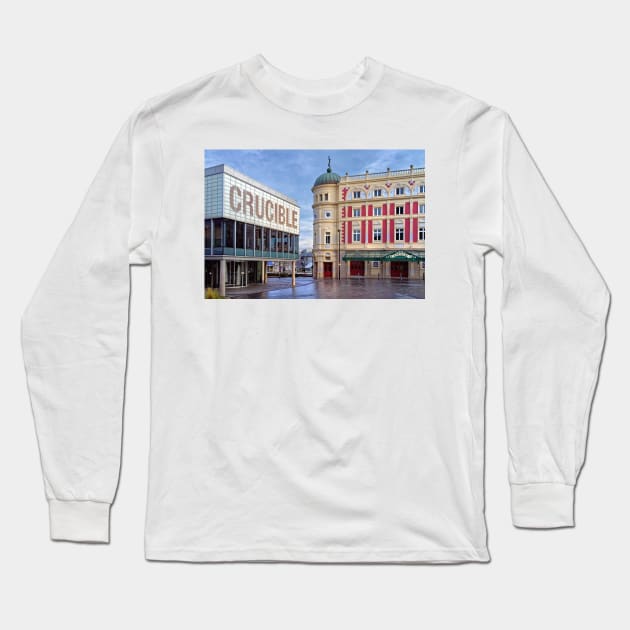 Crucible & Lyceum Theatres, Sheffield Long Sleeve T-Shirt by galpinimages